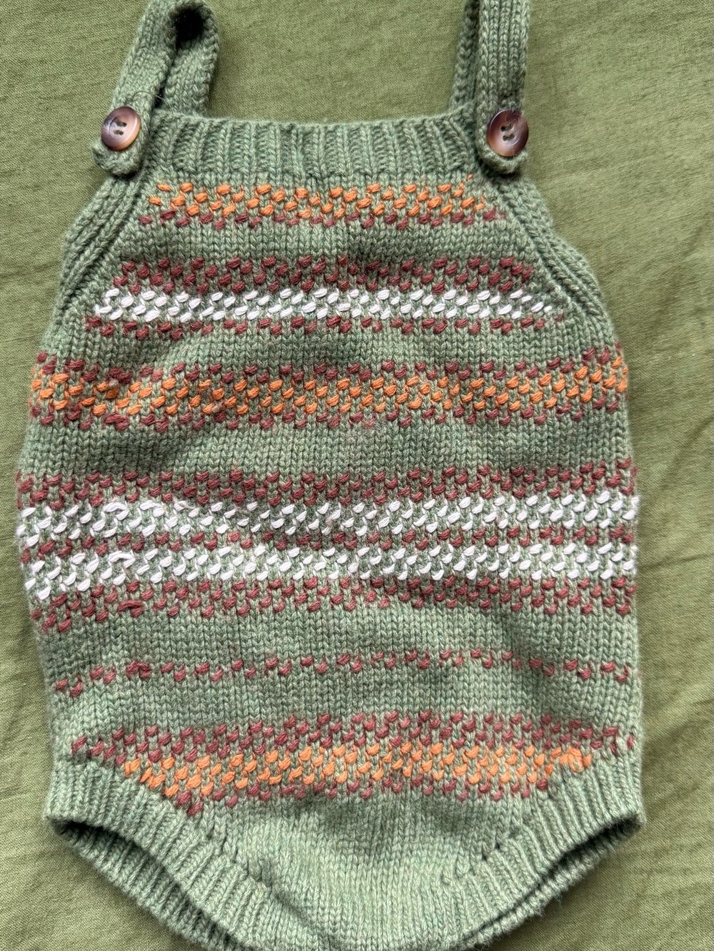 Bebe Organic knit romper